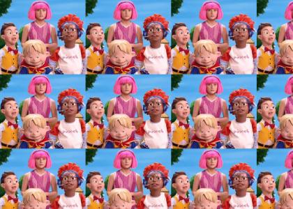 Lazytown: Expose yourself to Stephanie II Lazytown: Expose yourself to Stephanie II